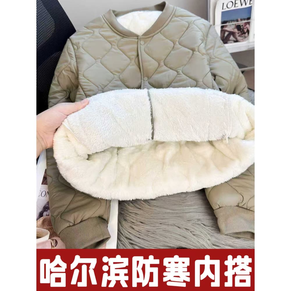 Halbin forro Mineral à prova de frio, jaqueta acolchoada de algodão, forro masculino, engrossado, quente, interno, estud