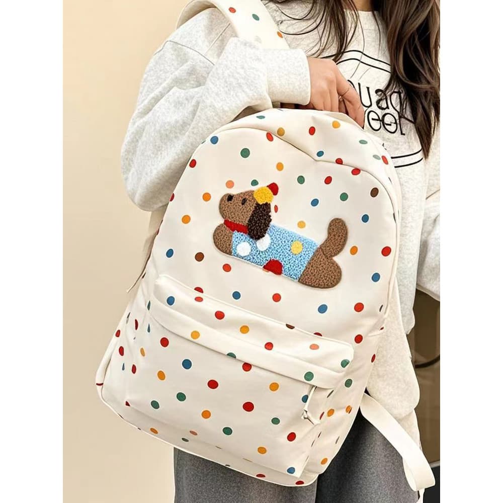 Dachshund mochila escolar meninas do ensino médio bonito nicho melamina mochila estudantes universitários grande capacid