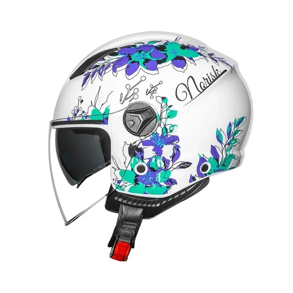 Capacete Moto Norisk Orion SV Iris Aberto Com Viseira Interna Solar Proteção UV Casco Leve Motociclista