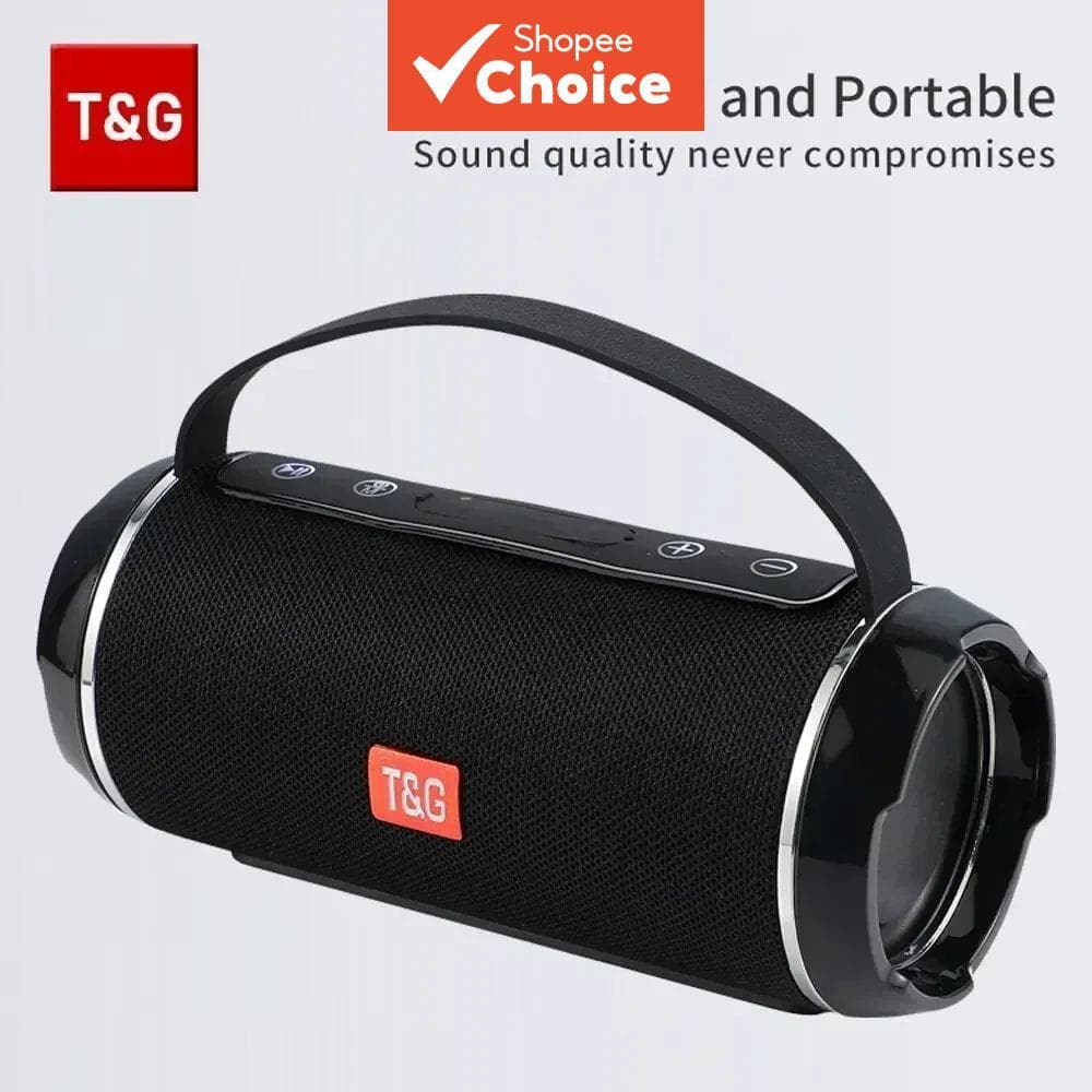 T&G TG116c Caixa de Som Bluetooth TWS Sem Fio Som Potente Subwoofer à Prova D'Água Estéreo Elite