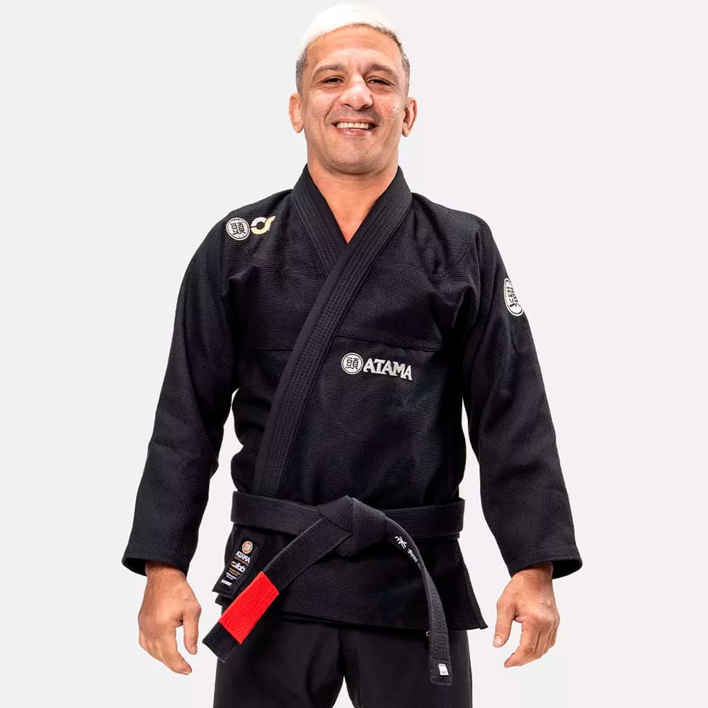 Kimono Jiu Jitsu Atama Collab 2 Preto Unissex