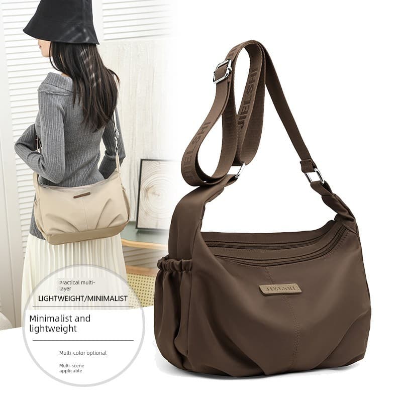 Bolsa bolsa transversal feminino Oxford pano mensageiro saco feminino 2025 novo estilo saco grande capacidade Multi-comp