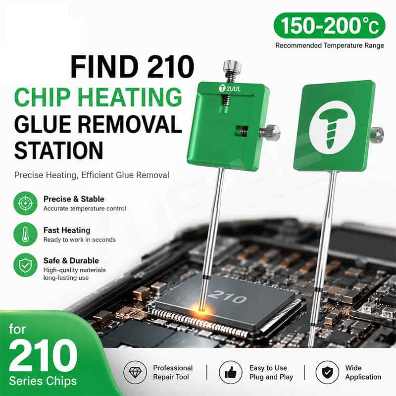 Estação De Remoção De Cola De Aquecimento De Chip 2UUL FD40 Controle De Temperatura Preciso Para CPU IC Da Série 210 No