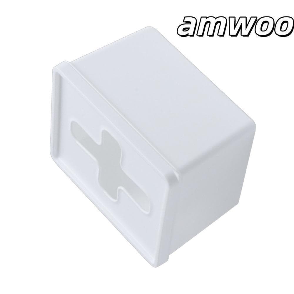 Distribuidor De Saco De Lixo AMWOO , Com Tampa De Caixa De Tecido De Grande Capacidade , PP , Organizador Multiuso PE