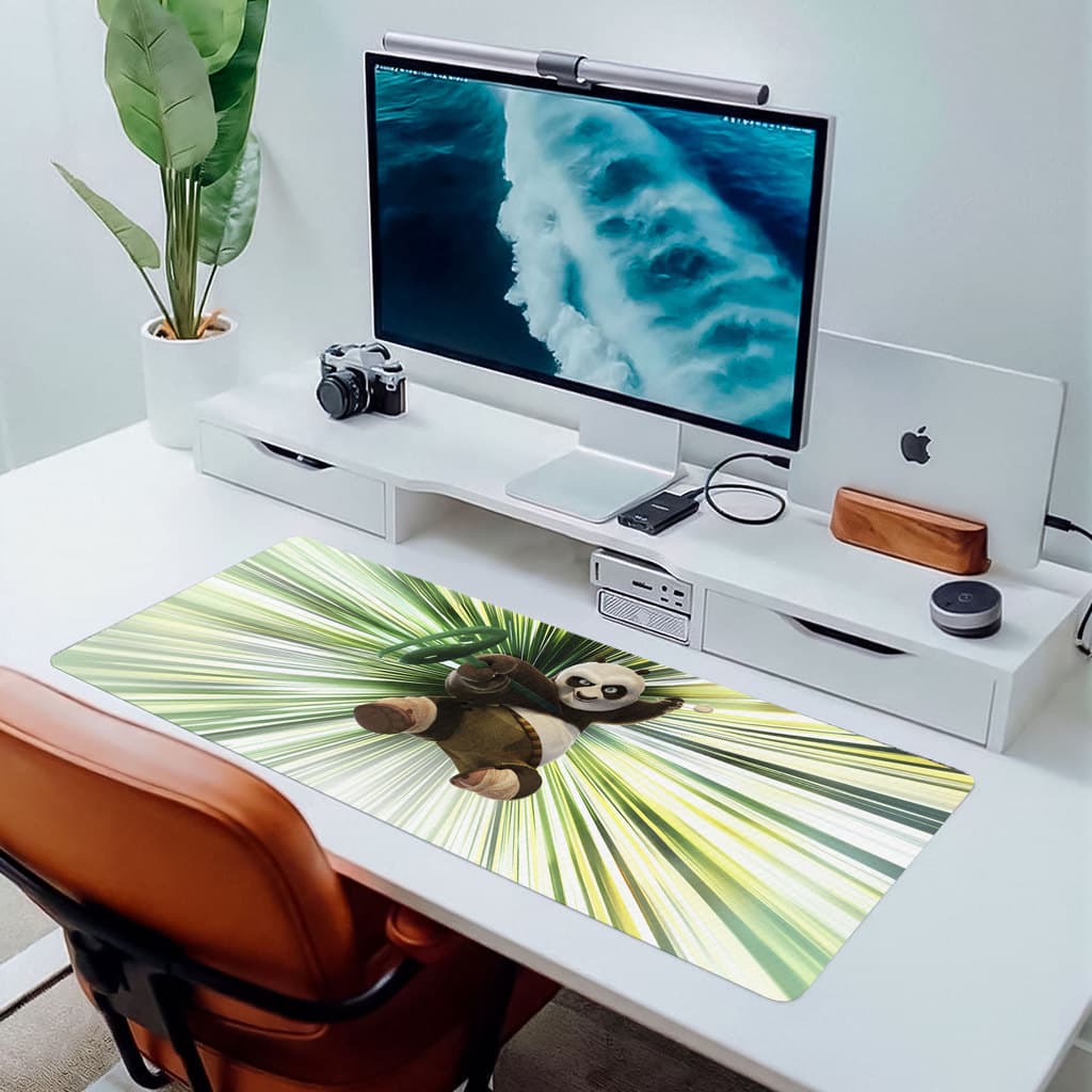 Mousepad 80x30 Po Kung Fu Panda Aventura DreamWorks Mousepad Gamer Extra Grande