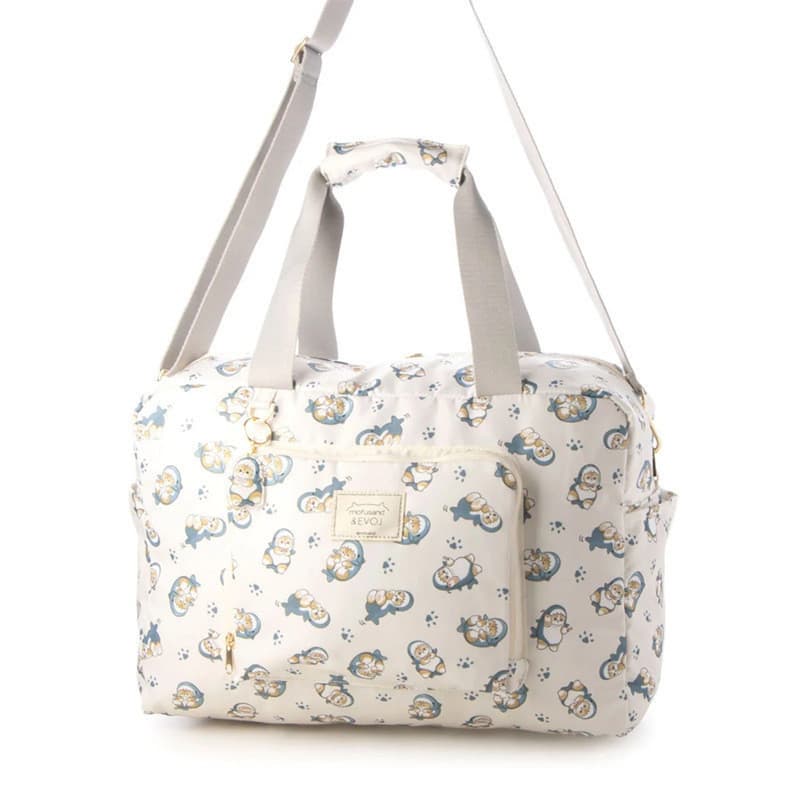 Pacote Dobrável Adorável Shark Cat Design-Organizador De Viagem Leve E Bolsa Esportiva Para Uso Diário