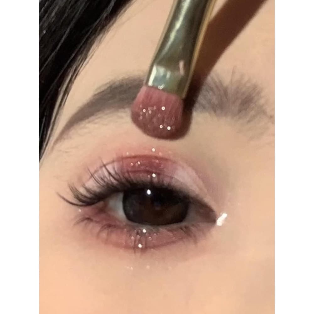 Maquiagem recortada rosa vermelha vinho!Atmosfera encantadora todos os dias All-Match elegante 12 cores ligeiramente bêb