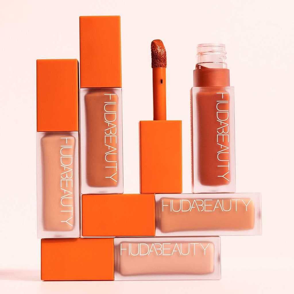 Huda Beauty Brand New Skin Nutritivo Olho Hidratante Luz Corretivo Olheiras Linhas Finas Loção Corretiva