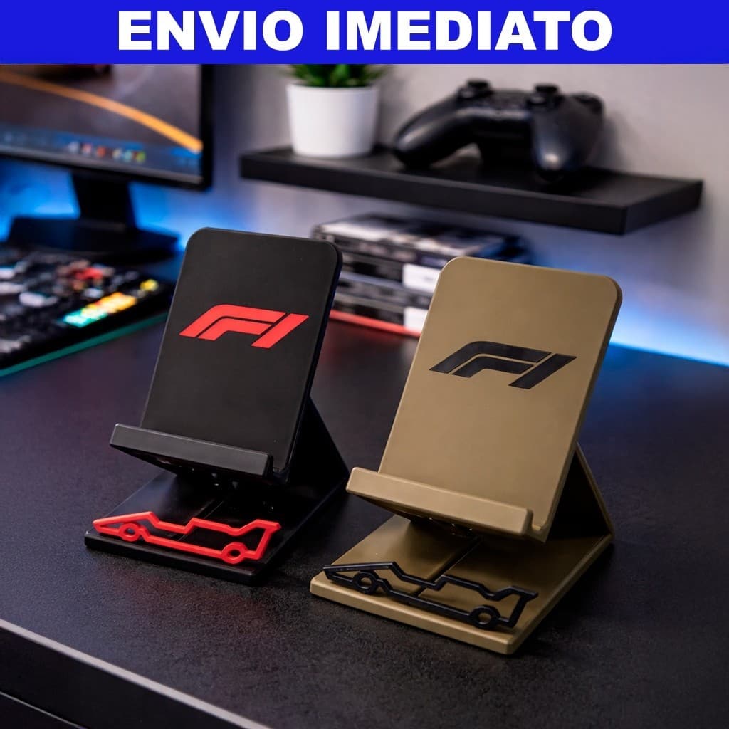 Suporte de Celular Fórmula 1 F1 - Exclusivo Automobilismo Decoração