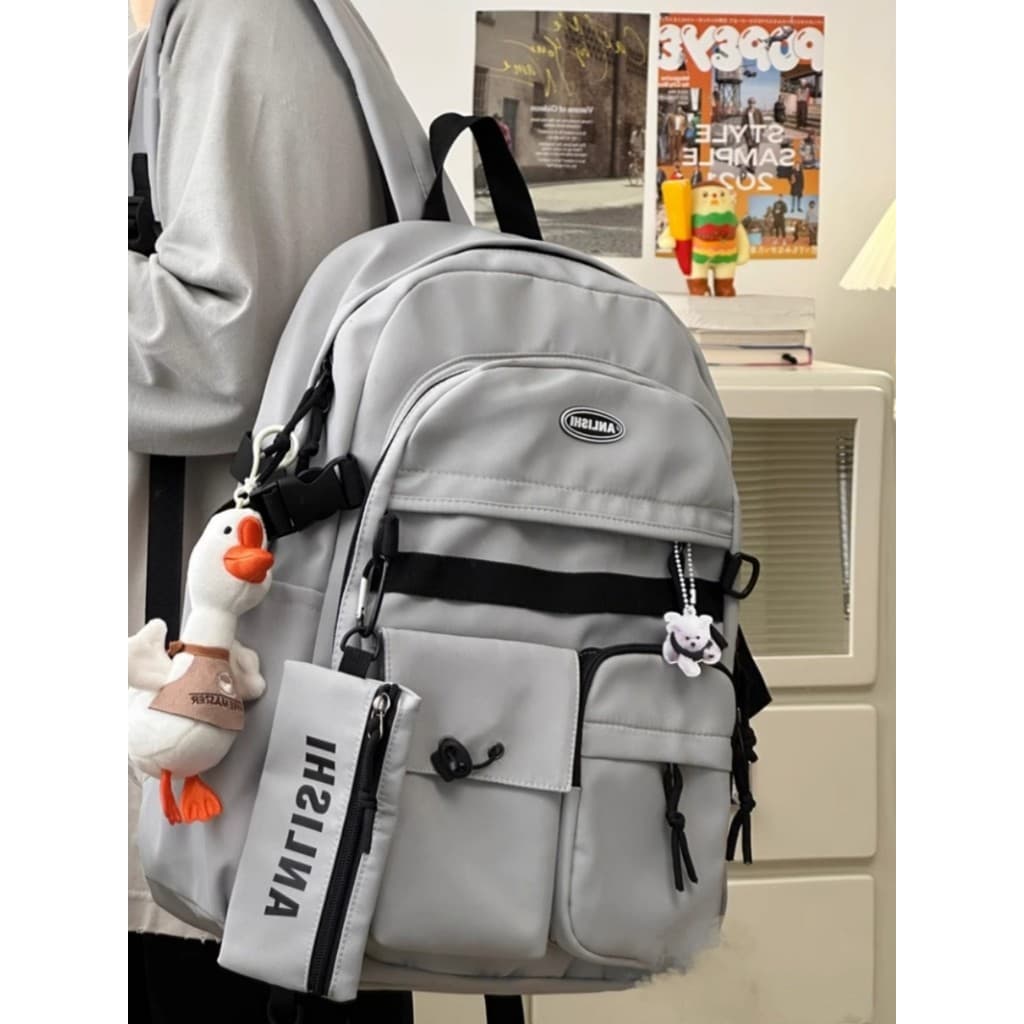 França MlCANl KONS japonês Harajuku mochila júnior estudante do ensino médio menino mochila Campus feminino