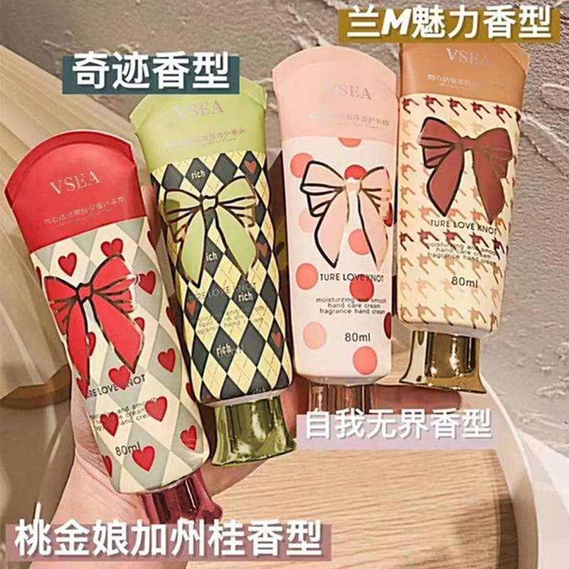 Nó concêntrico ácido hialurônico creme para as mãos não gorduroso outono inverno hidratante hidratante fragrância de mad