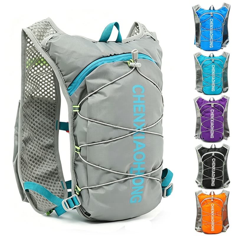 CHENXIAOHONG Mochila de hidratação ultraleve e refletora | Ideal para caminhadas e esportes ao ar livre