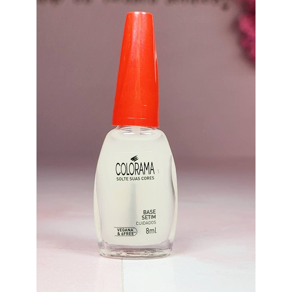 Esmalte Colorama Tratamento Base Setim 8ml