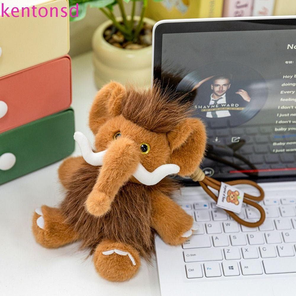 Brinquedo de Pelúcia Elefante Gigante Simulação Kington, Brinquedo Realista de Algodão PP, Animal FE5I