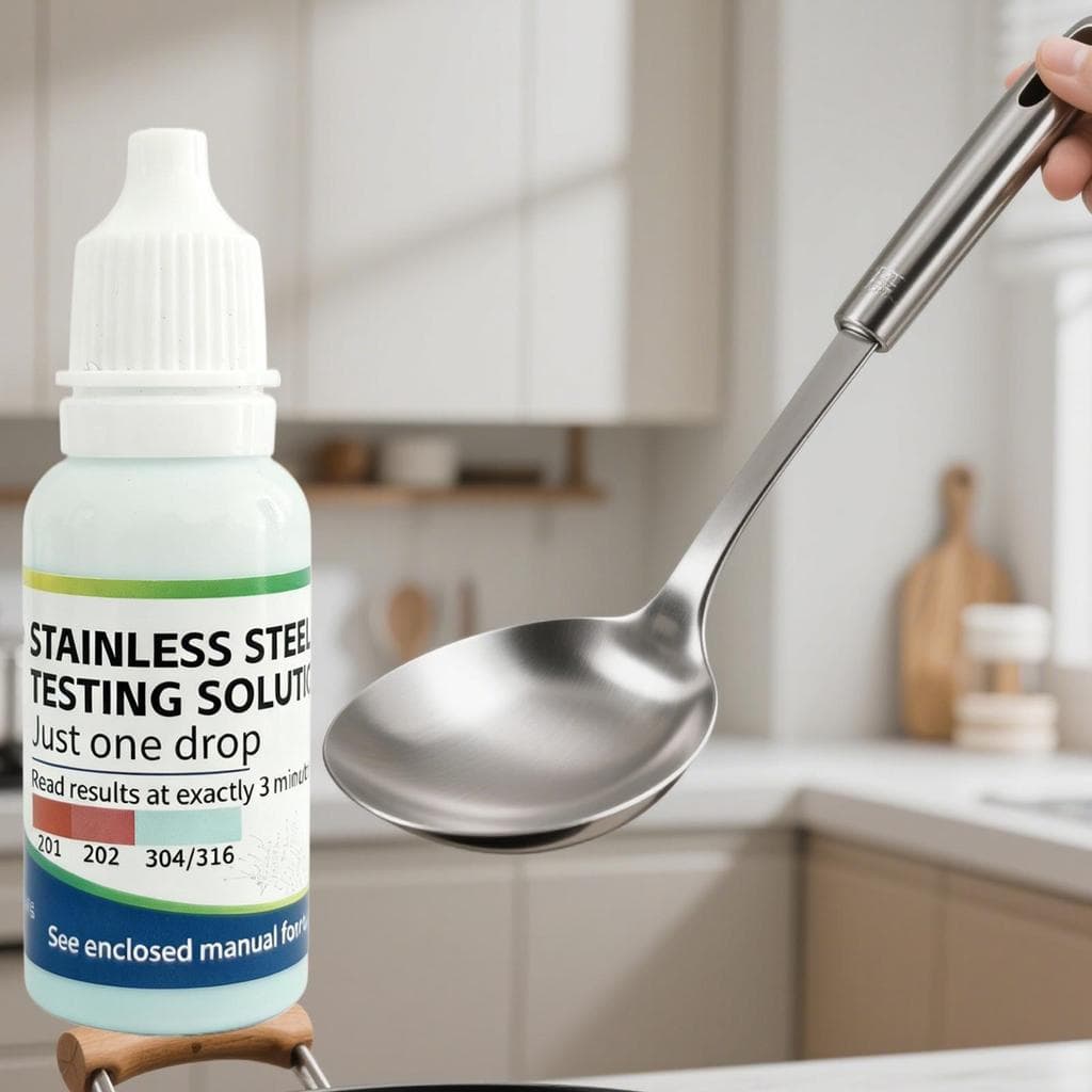 Reagente De Teste De Aço Inoxidável De 15ml , Conteúdo De Manganês De Detecção Rápida , Pomermia Líquida Portátil