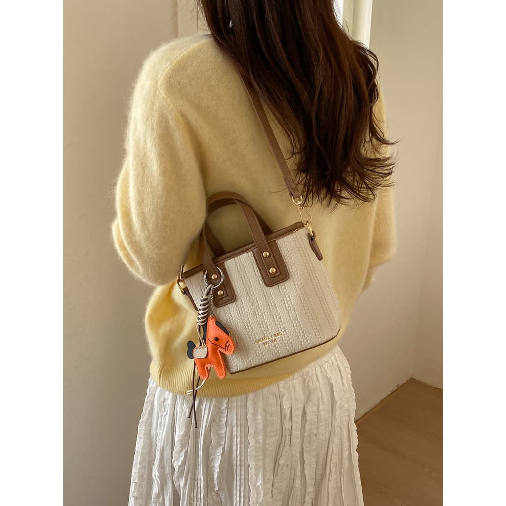 Bolsa bolsa transversal feminino Bolsa balde feminina 2026 primavera verão novo estilo moda portátil bolsa mensageiro de