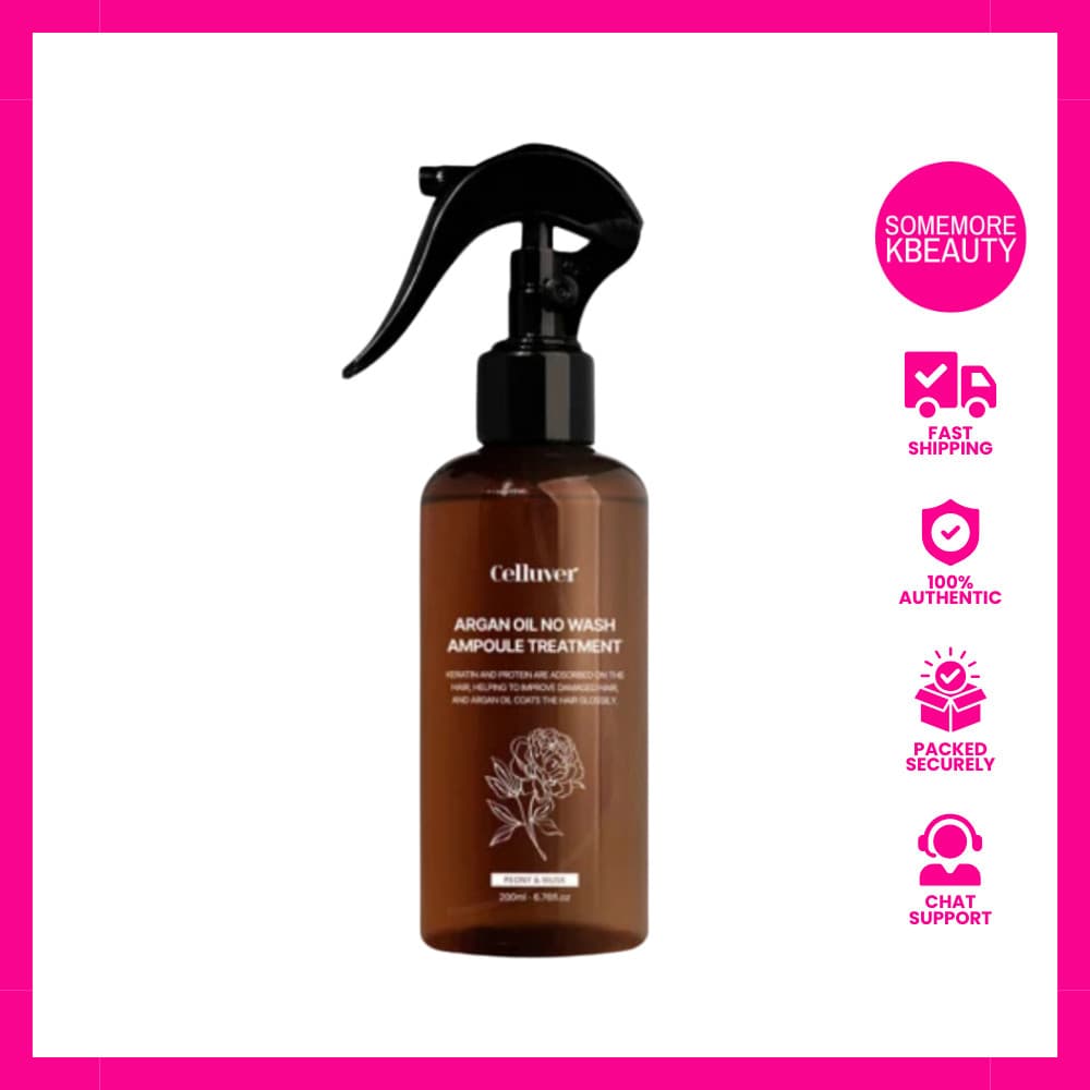 CELLUVER Tratamento em Ampola de Óleo de Argan Sem Enxágue 200ml