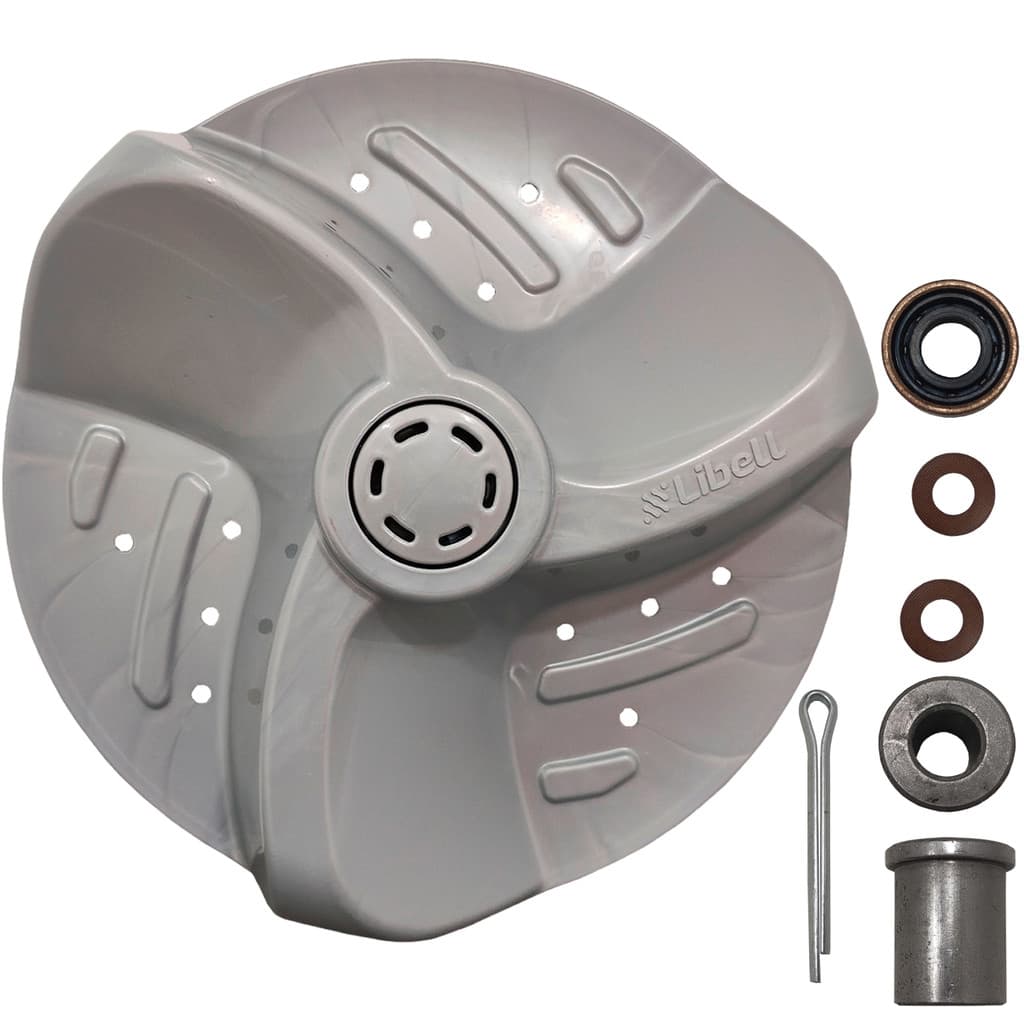 Batedor Original Sem Polia P/ Lavadoras Libell 10, 12 e 14Kg