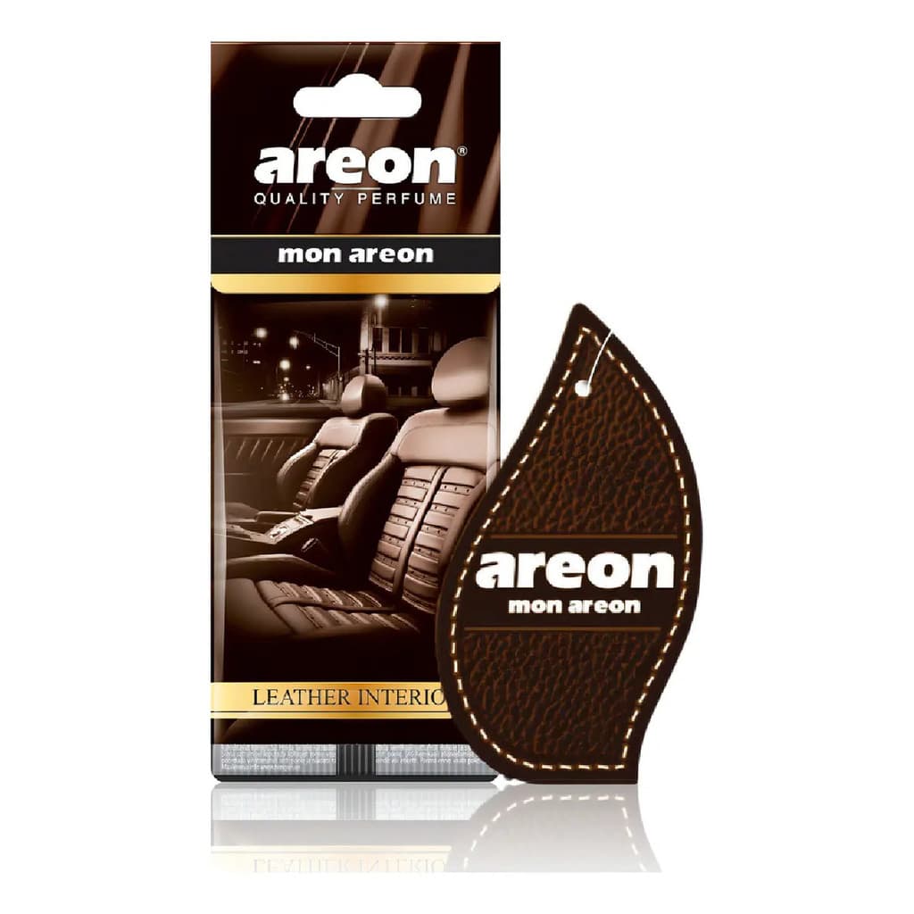 Aromatizante Automotivo Areon Cheirinho Mon Leather Interior 4ml