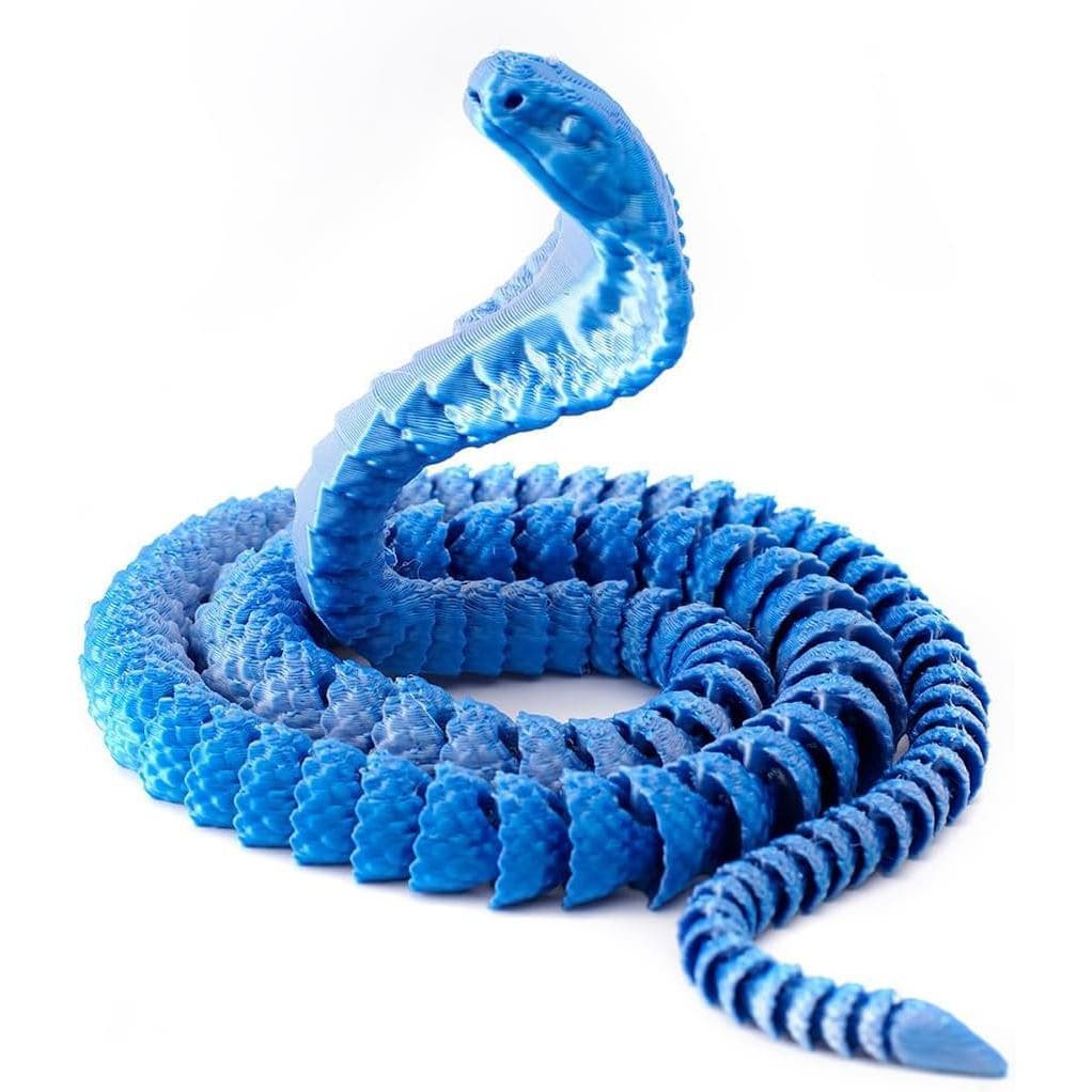 Brinquedo De Cobra Impresso Em 3D , Articulada , Decoração De Mesa Executiva De Escritório Doméstico , Presentes Surpres