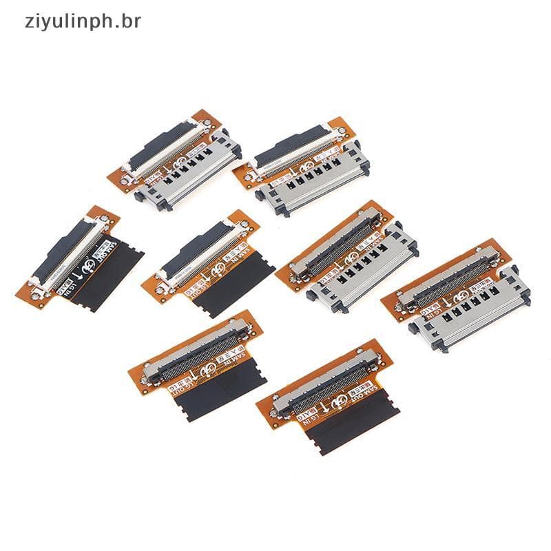 ziyulinph 1 Peça FHD LVDS 51 Pinos SAM Cabo Giratório Conector Placa Adaptadora De BR