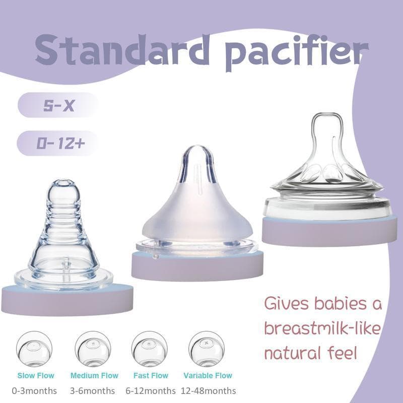 Chupeta Pequena Padrão Para Bebê De 3.7 Cm/5 5.5 Grande Calibre/Fosca Biomimética Real Silicone Líquido Universal De Mam