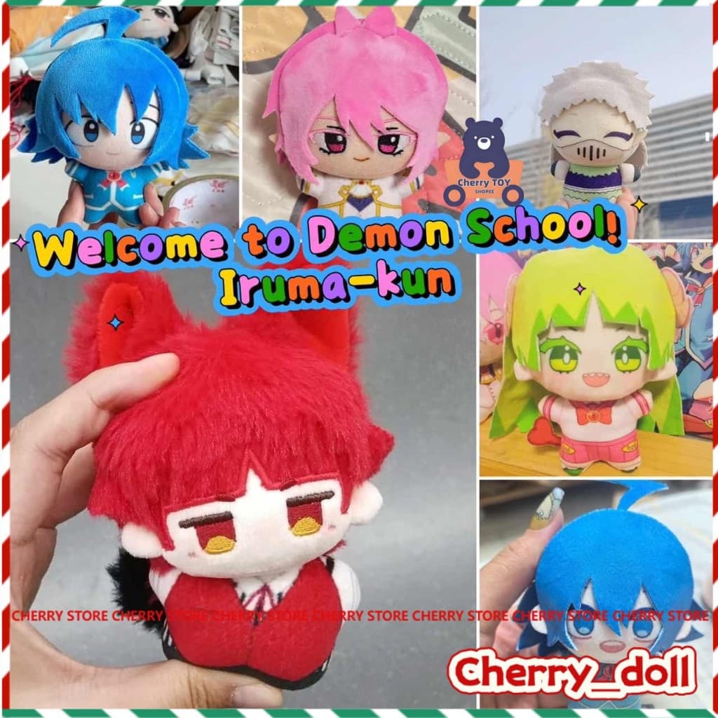 Bem-Vindo À Demon-School Iruma-kun Opera Suzuki Baramu Shichiro Boneca Cosplay De Pelúcia De Algodão Bonecos De Figura V