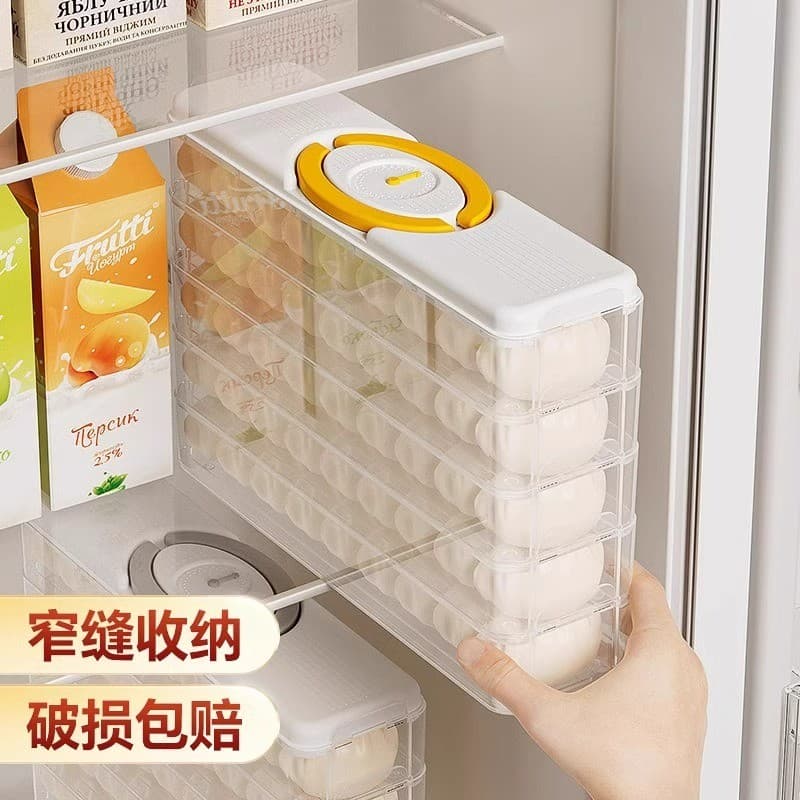Caixa de bolinho de qualidade alimentar congelado especial selado caixa de manutenção fresca bolinho Wonton refrigerador