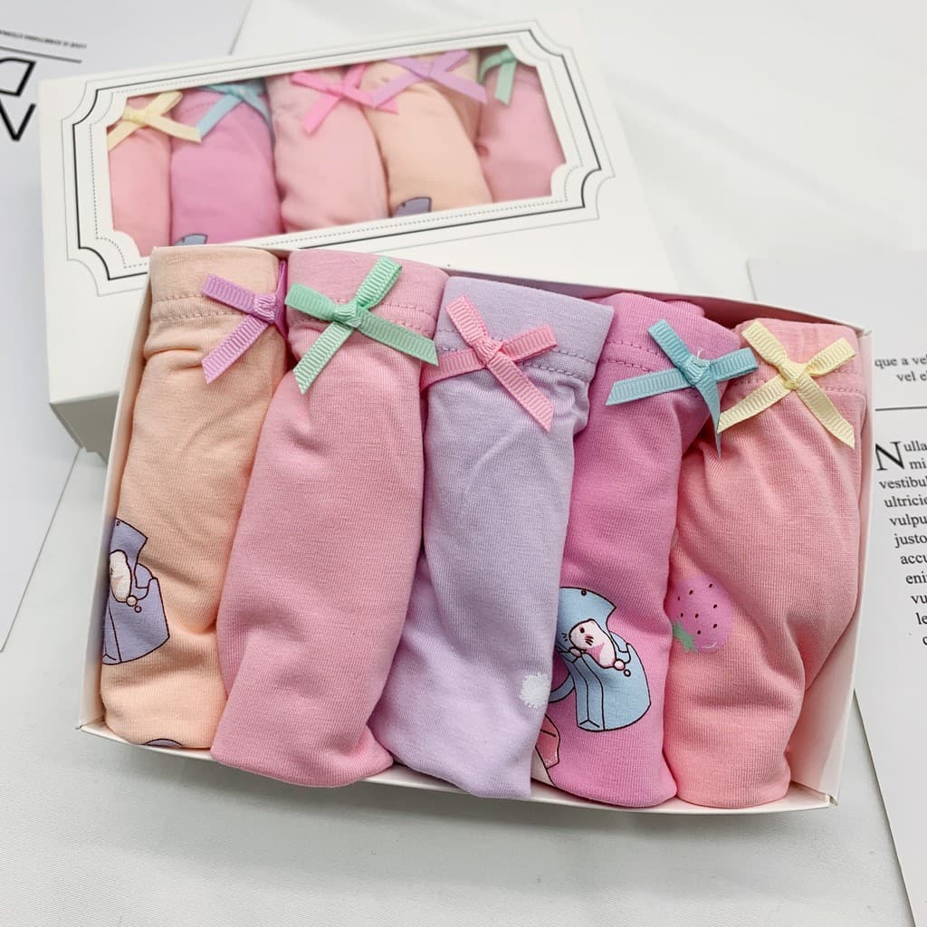 Meninas boxer Shorts crianças roupa interior feminina puro algodão boxer respirável bebê médio grande crianças meninas n