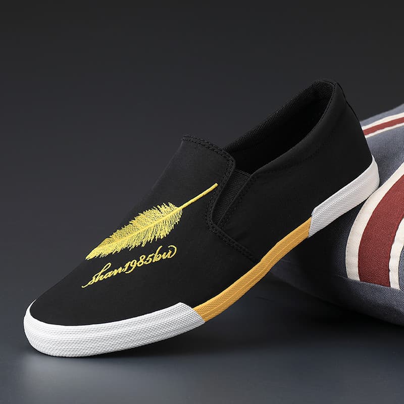 Sapatos casuais masculinos sapatos de pano 2026 primavera novo estilo sapatos masculinos moda All-Match tênis masculino