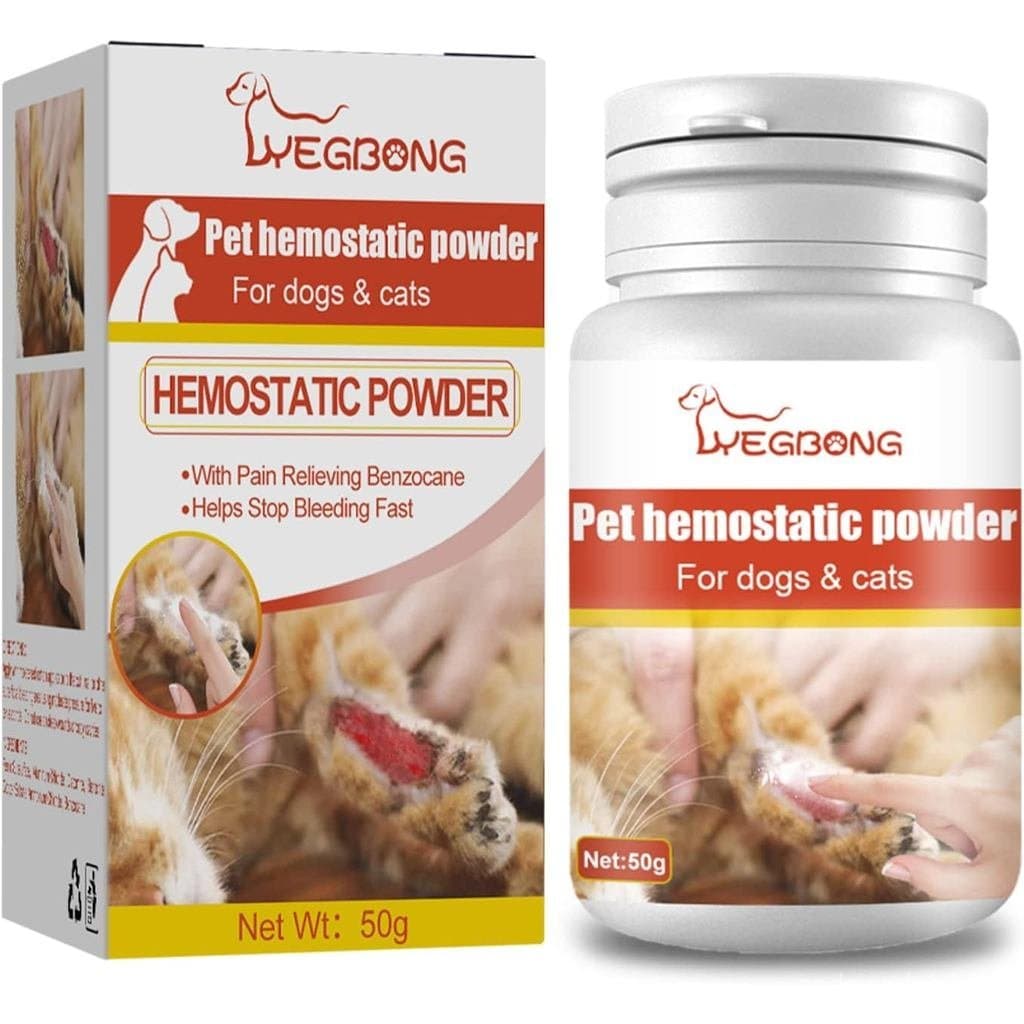 hejhncii 50g Pó Hemostático para Hemorragias, Pó Estíptico para Cuidados, Pó Estíptico 278Z