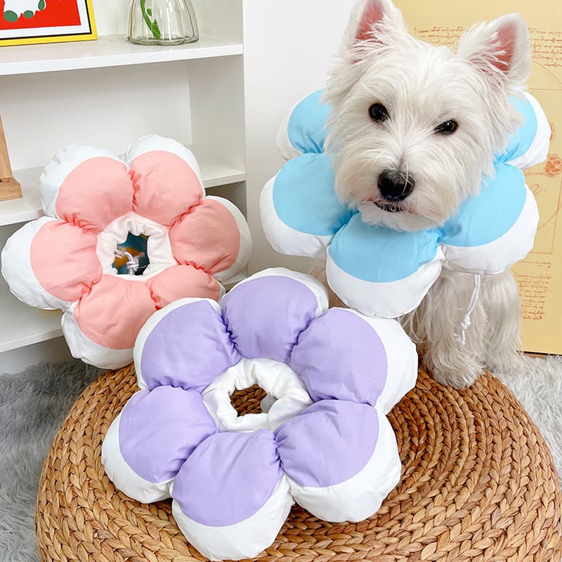 Coleira Elizabeth para cães e gatos, arnês anti-mordida para animais de estimação, ferramenta útil anti-lamber, coleira