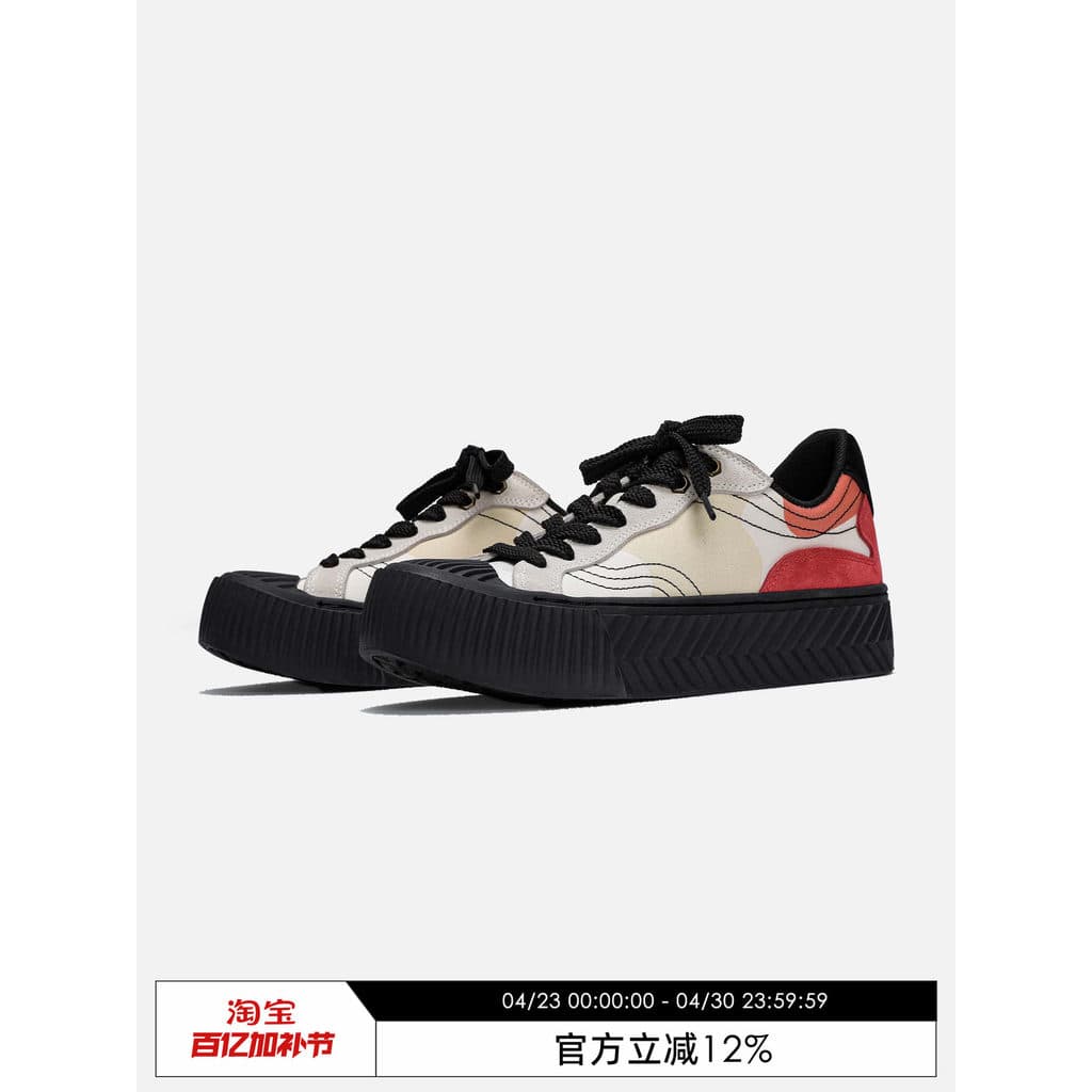 Senguoguo Design Original/sapatos de lona masculinos 2026 primavera novo estilo respirável cor combinando nicho sapatos