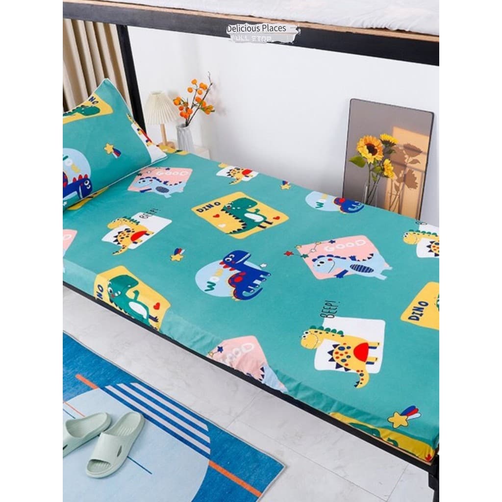 Lençol dedicado para dormitório estudantil, adequado para a pele, 90 x 190, capa de cama com tudo incluído, beliche supe