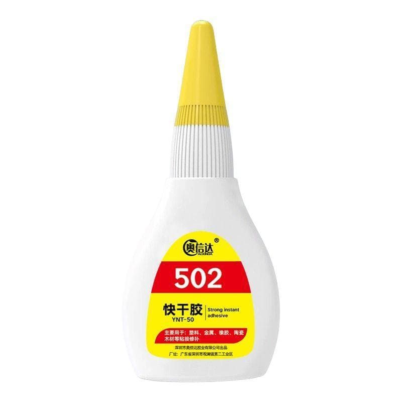 502 cola forte à prova d'água cerâmica Metal madeira reparação sapatos pegajosos dedicados pegajosos 10g 50g cola de sol