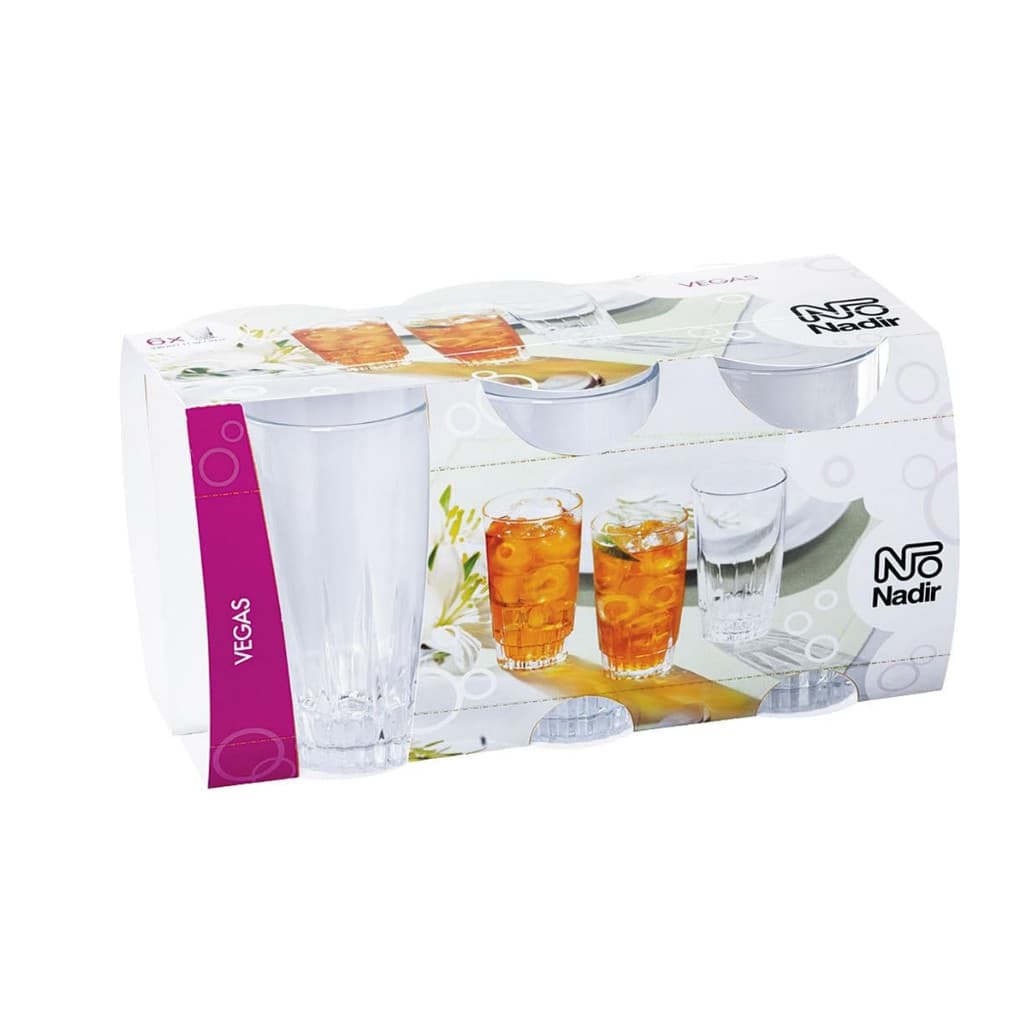 Conjunto De Copo Água Vegas Ld 330 Ml C6
