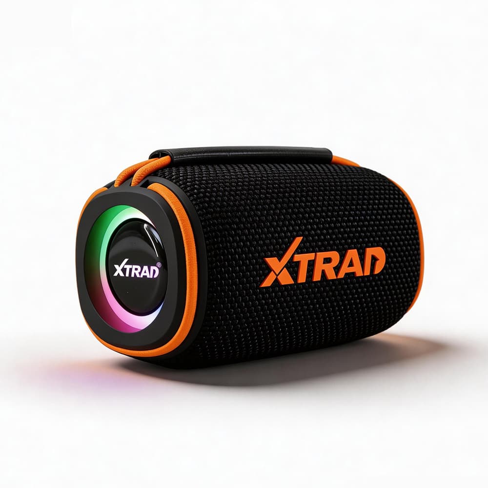 Caixa de Som Bluetooth Externo Prova D'Água IPX5 30W- TWS Multimídia TWS USB TF FM AUX LUZ RGB