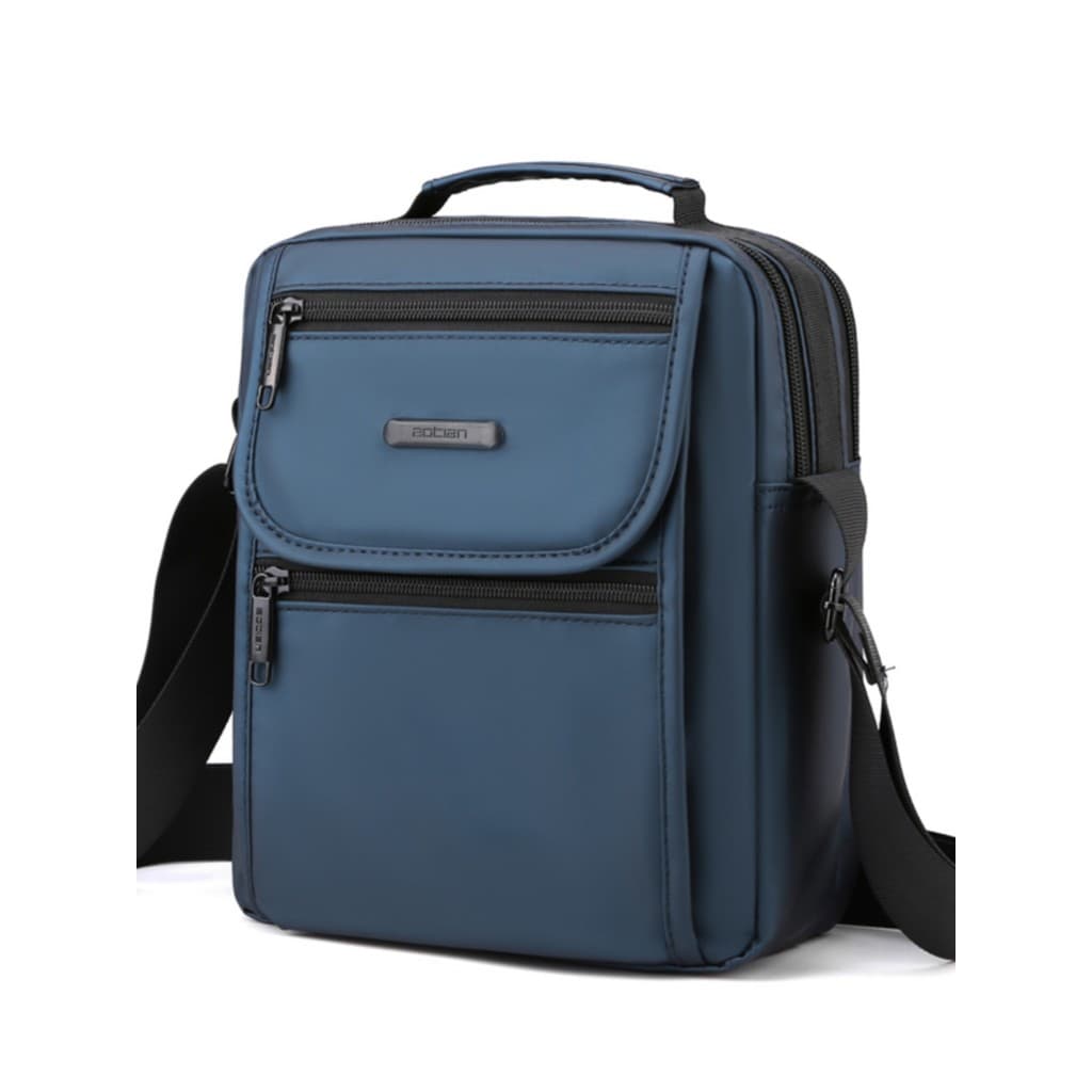 Homens bolsa de ombro negócios lazer esportes pequena mochila versão coreana saco do mensageiro Vertical multifuncional