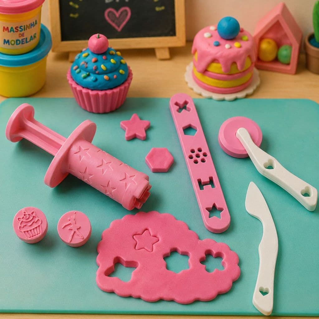 KIT FERRAMETAS PARA MASSINHA DE MODELAR