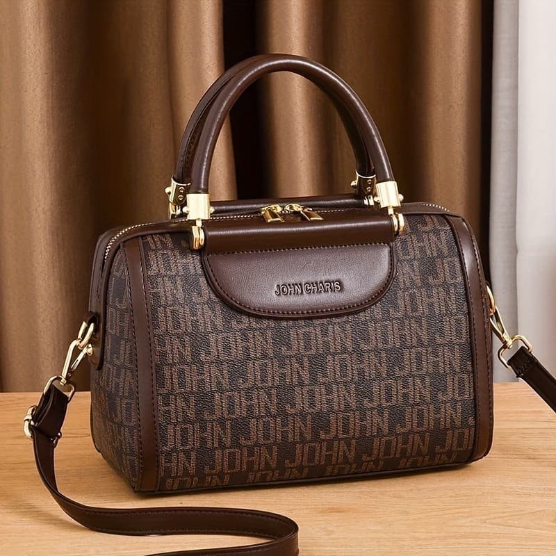 Bolsa feminina, bolsa portátil elegante de couro PU