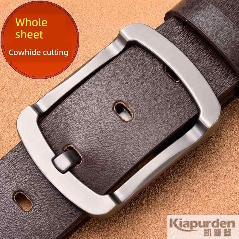 cinto feminino largo cinto feminino Cinto de couro masculino 2026 novo estilo autêntico High-End primeira camada puro co