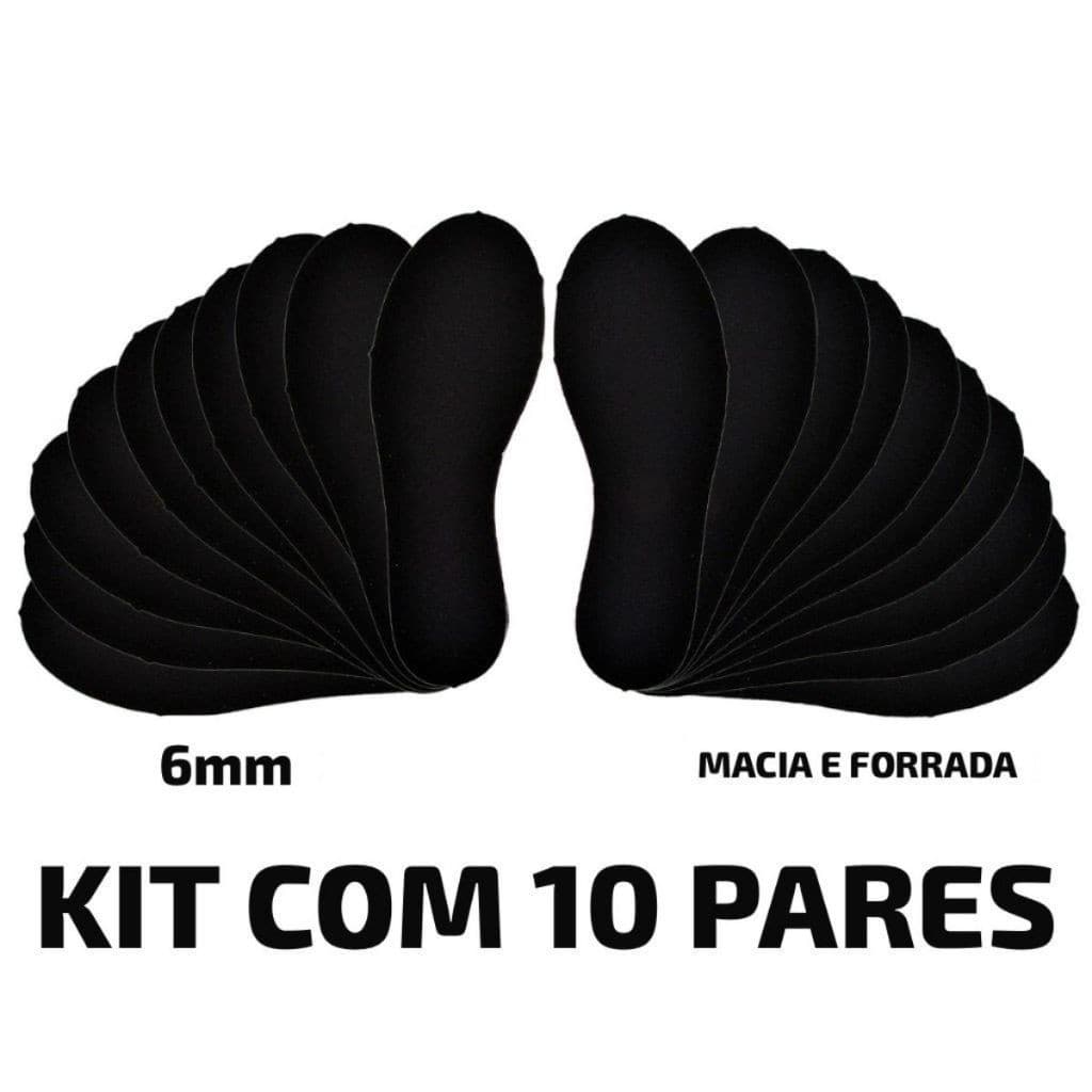 Palmilha 6mm Premium para Tênis e Chuteira - Confortável