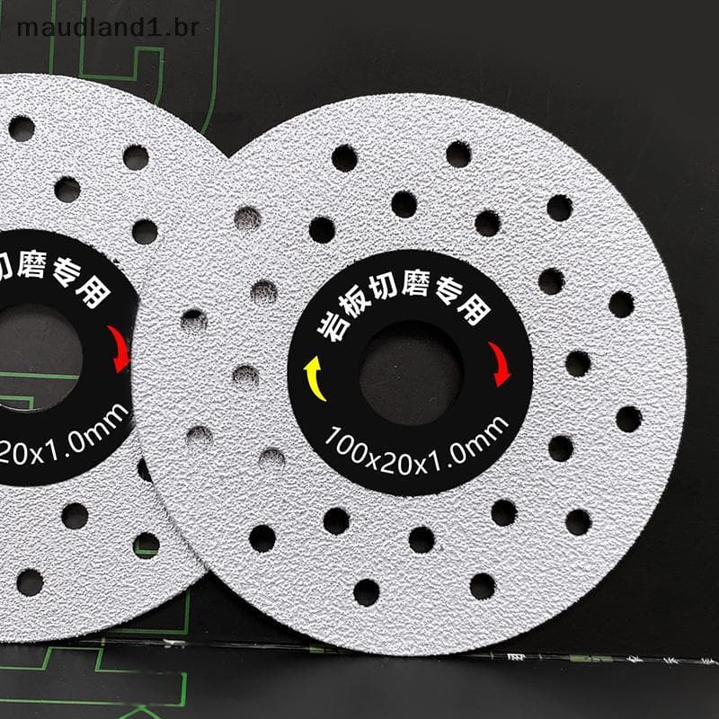 mau 1 Peça Lajes Porcelana Cerâmica Telha Mármore Discos De Corte Fino Para Máquina De Rebarbadora 4 " 100mm Disco Seco