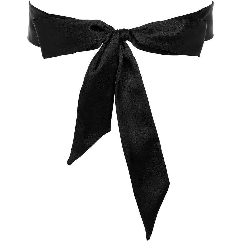 Cintos com Laço para Mulheres, Cinto Longo de Cetim Dupla Face para Cerimônias, Cinto para Vestidos de Noiva e Ocasiões