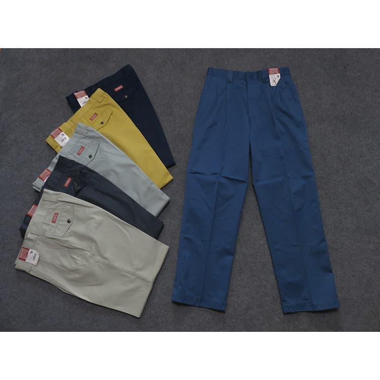 Comércio exterior masculino negócios casual calças compridas primavera outono cintura alta em linha reta solta calças ca