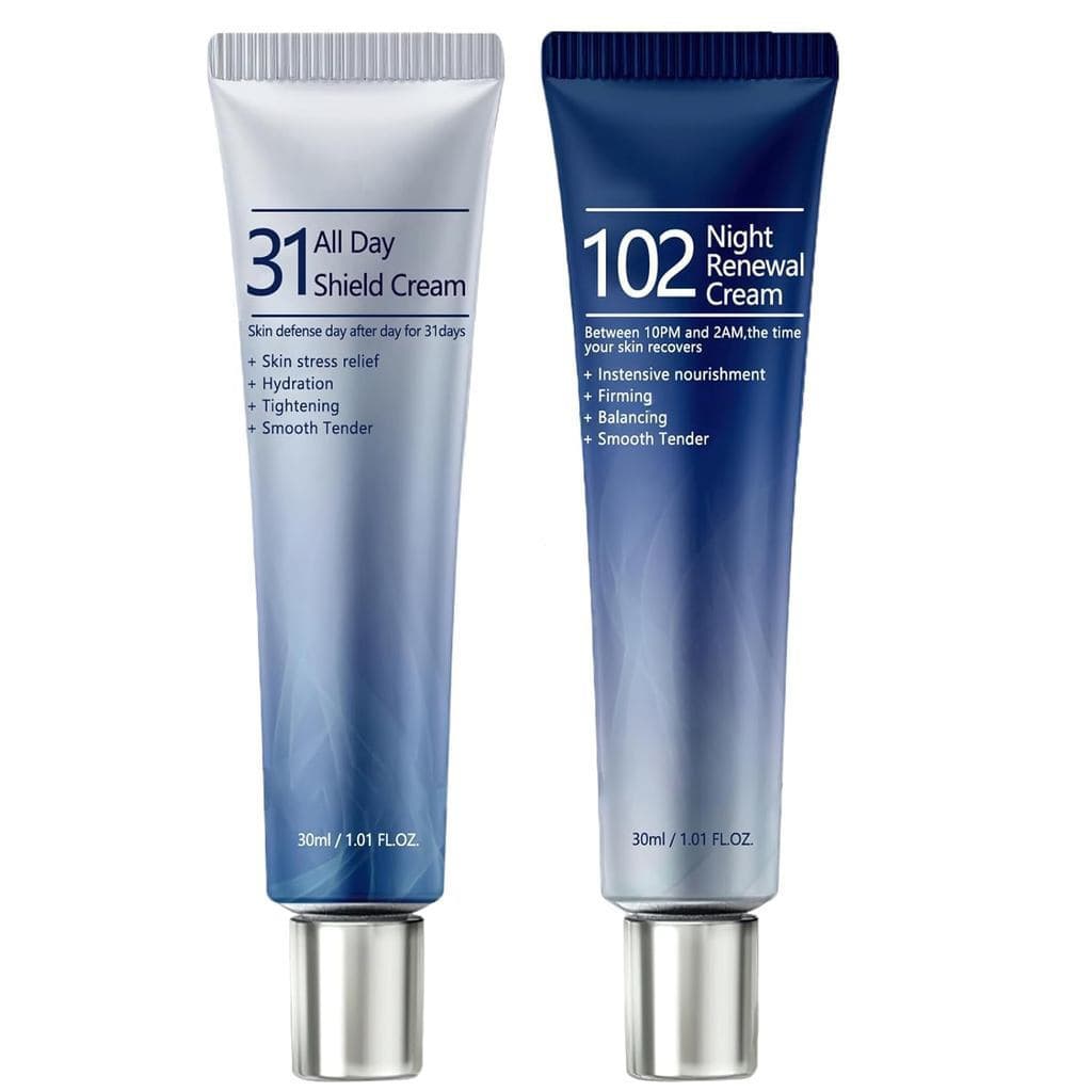 ZCMN2PackAll-day&NightforFace-31AllDayShield&102NightRenewal-IntensiveSkinCareAllDayandNightMoisturizing&Hydrating