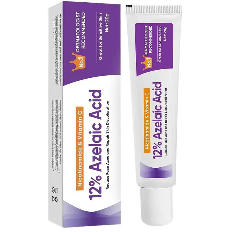 Essência de ácido nãodílico ácido azelaico 12% pomada de niacinamida, Gel calmante para a pele desbota Acne