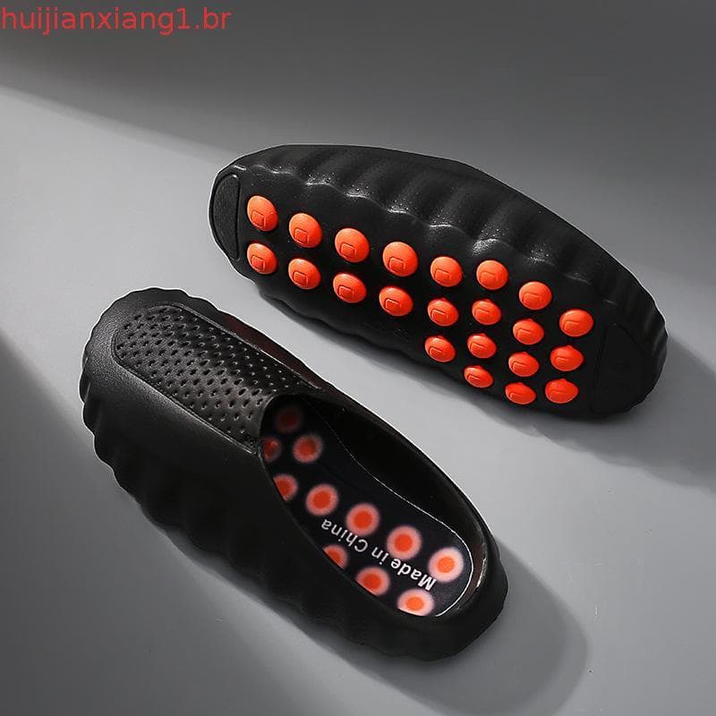 Novo Design Chinelos De Massagem Acupressão Pé Slides Conforto Elegante Para Casa E Exterior