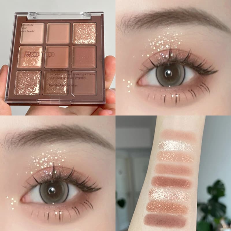 SuJunni paleta de sombras cor terra 2026 novo estilo loja principal nicho marca fosco perolado lantejoulas brilhantes