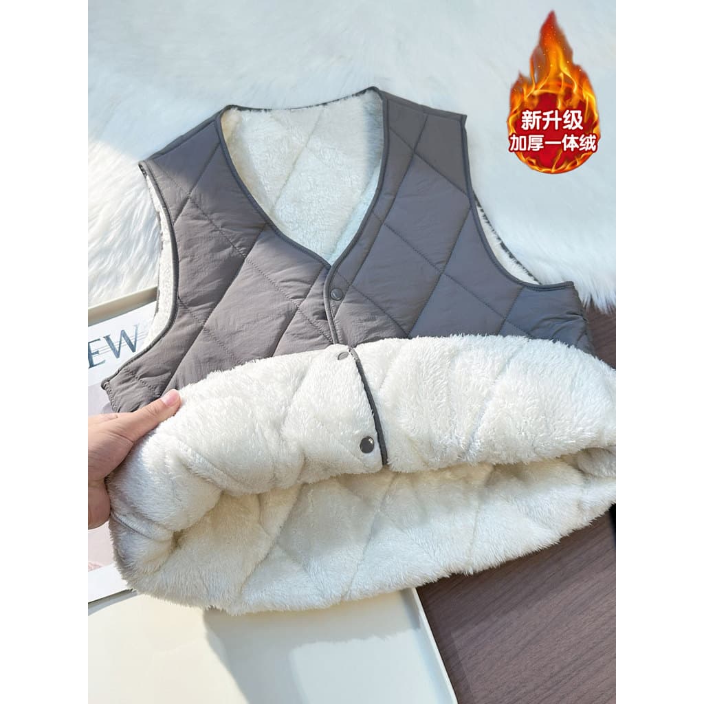 Inverno novo estilo para baixo algodão colete masculino estudante juventude forro quente mais veludo à prova de frio col